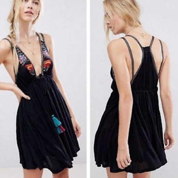 Free People Dresses & Skirts - Free People Lovers Cove Knit Mini Dress S NWT